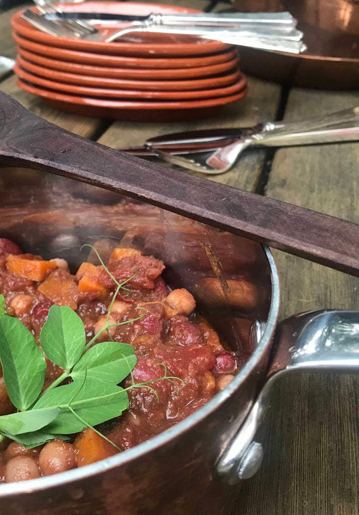 Chili con Legumbres - veganer chiligryde