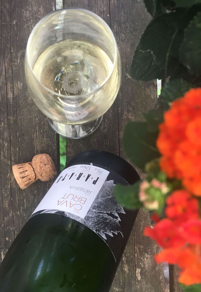 Tapasretter to dress Cava Parató Brut Reserva